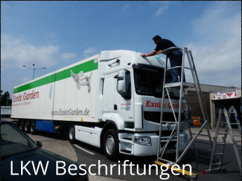 LKW Beschriftungen